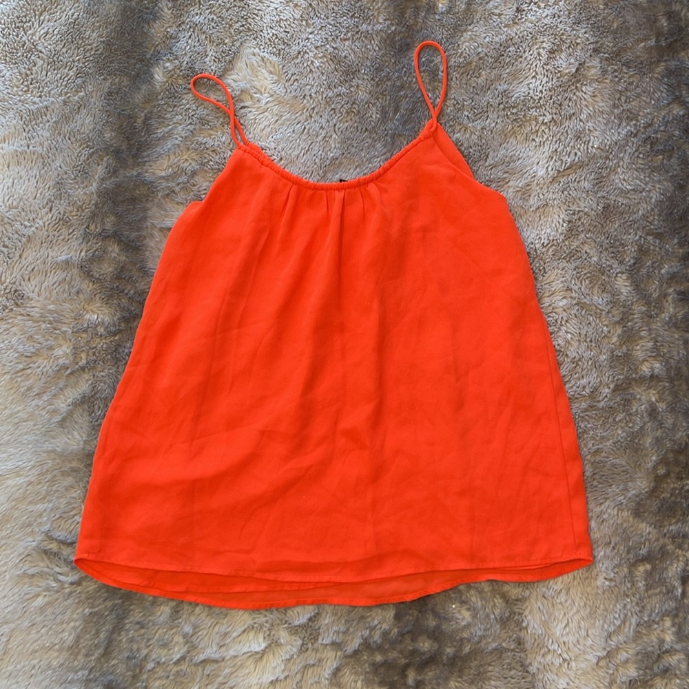 Bright Orange Spaghetti Strap Blouse 🍊 - Picture 2 of 5